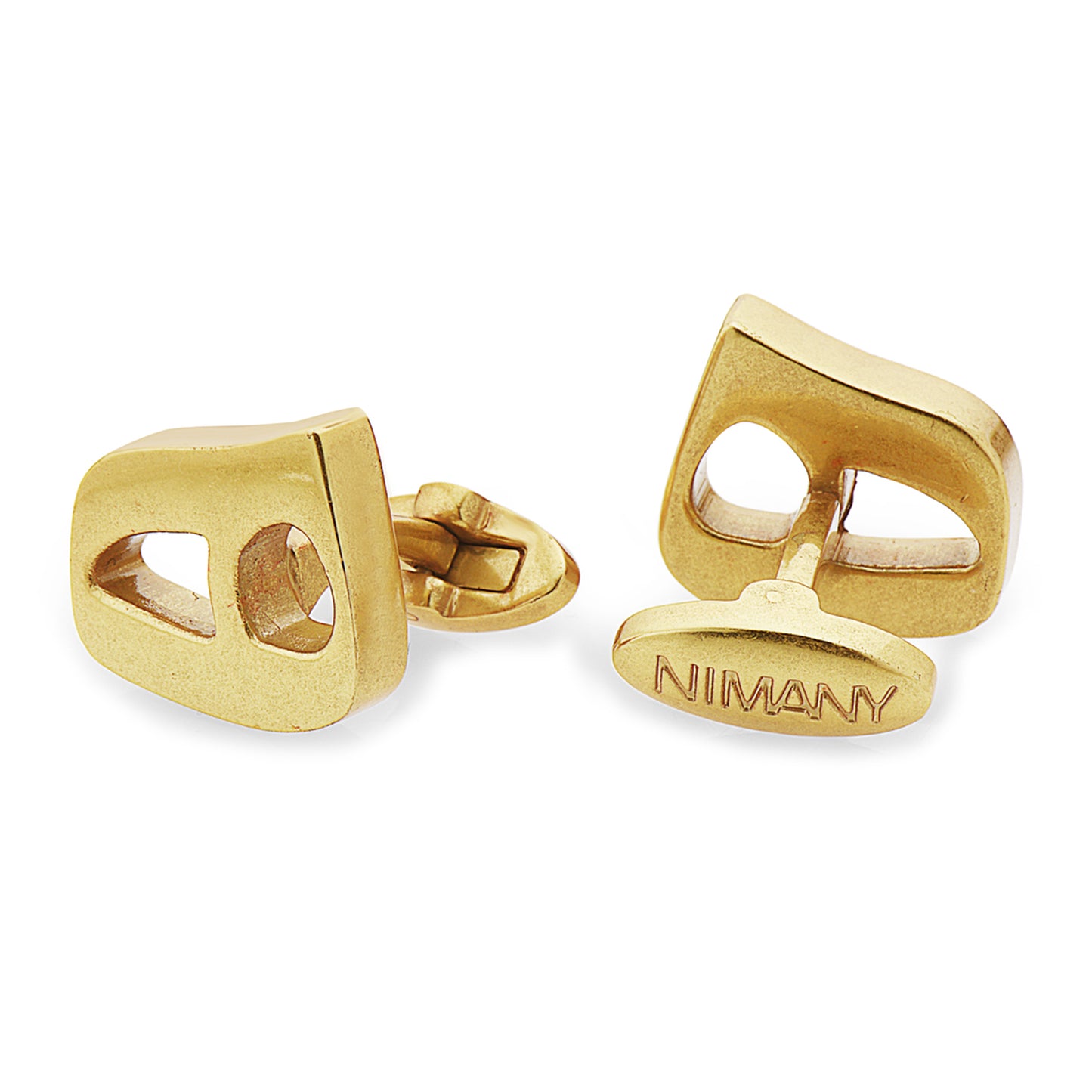 Luna Cufflink Gold