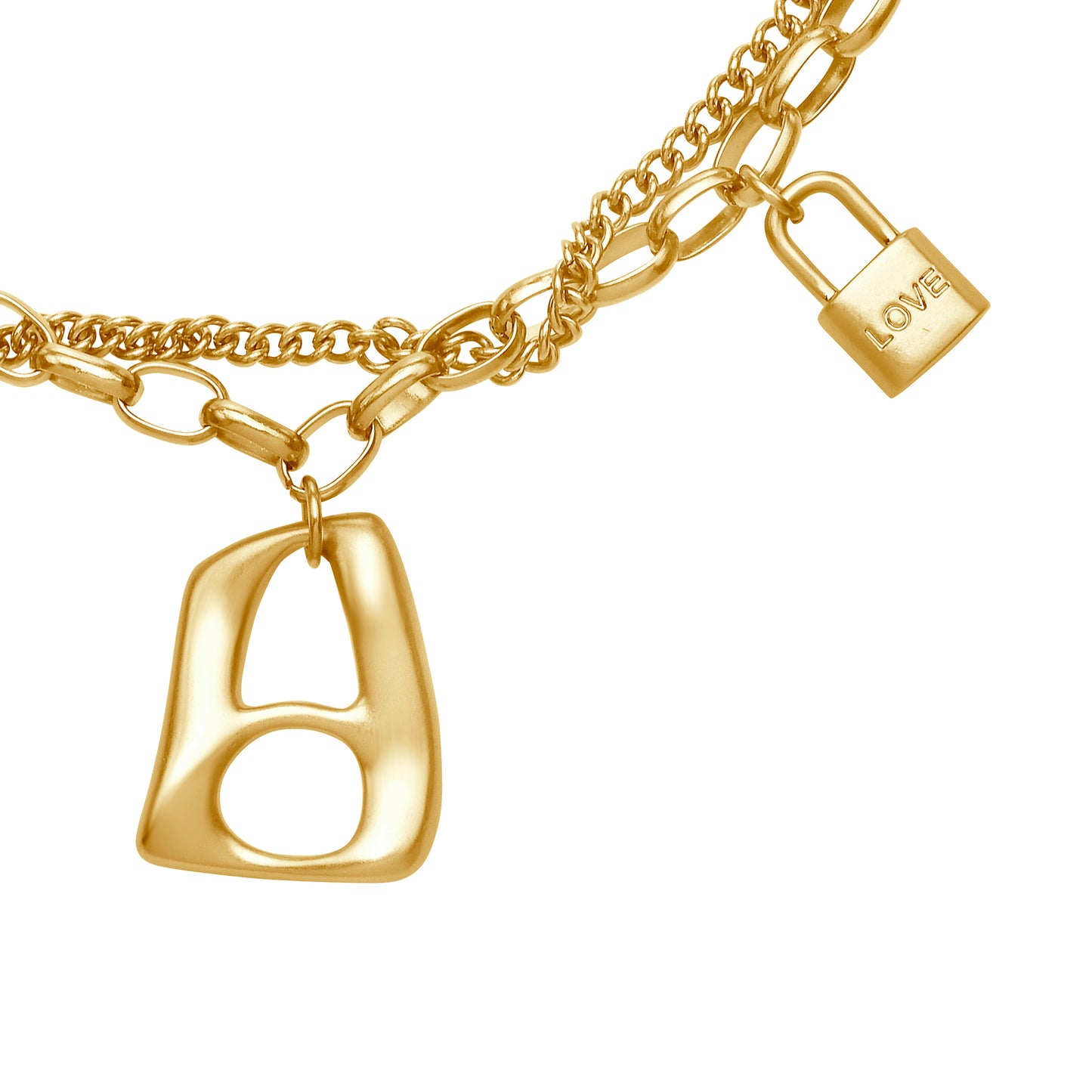 Love Story Necklace (Gold)
