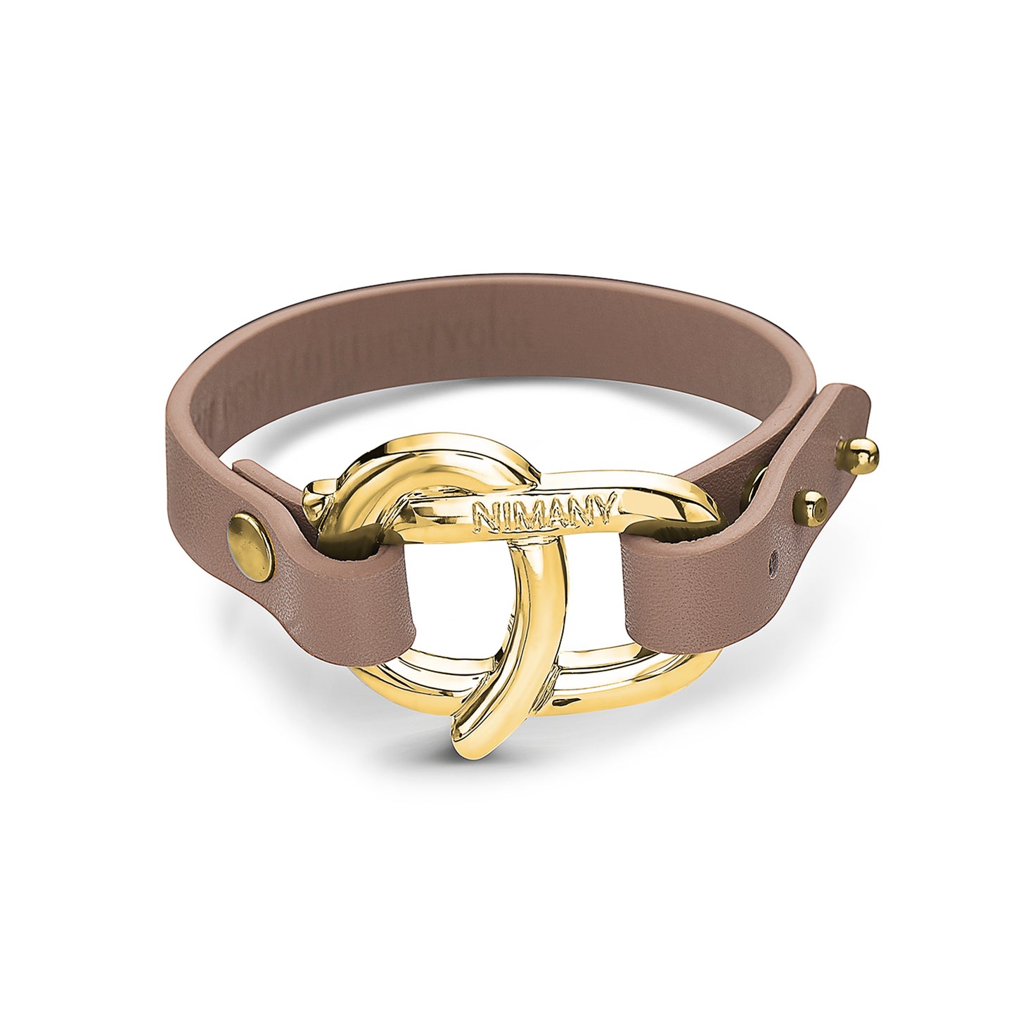 Berlin Bracelet-Ladies (Beige / Gold)