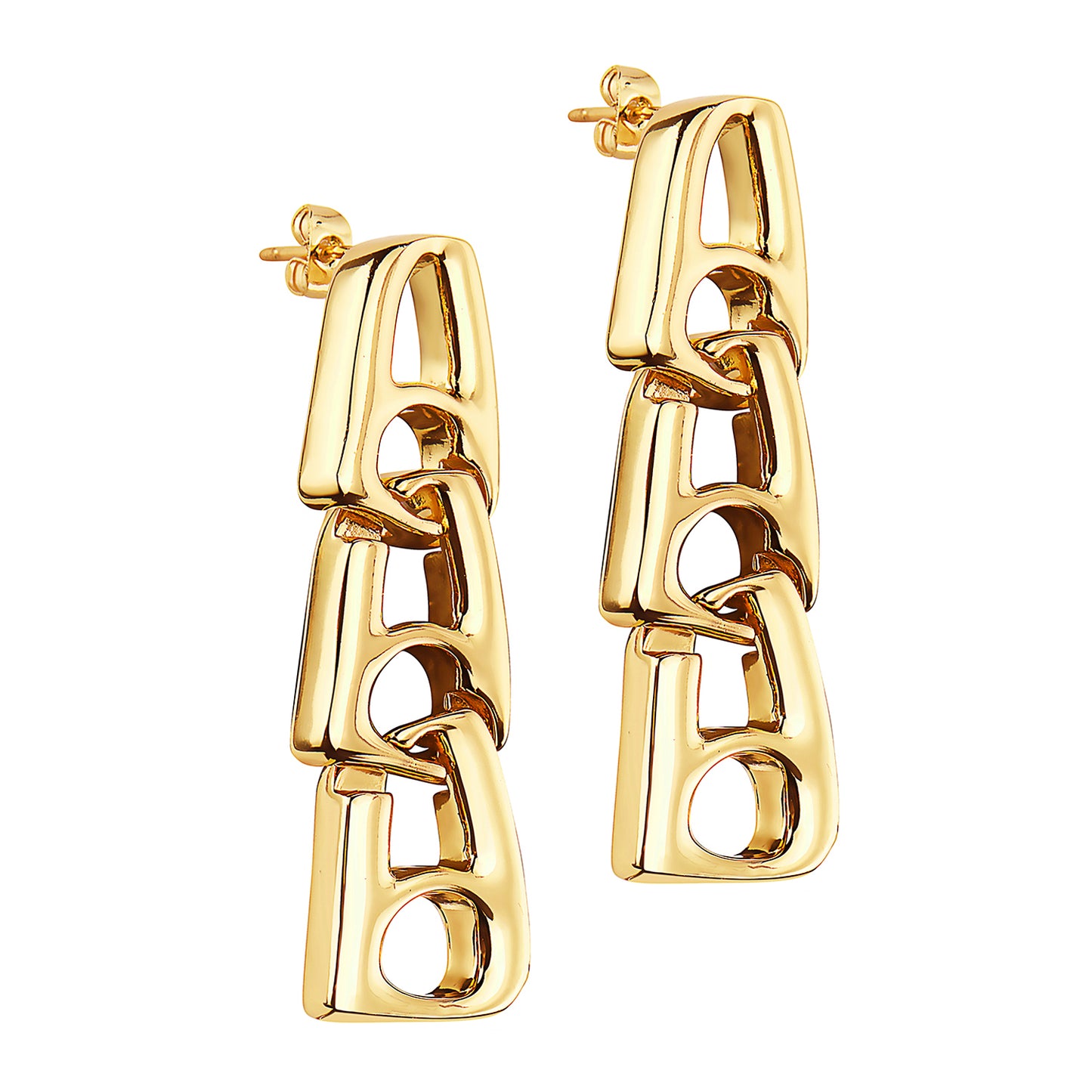 Unity Earrings Yellow Gold