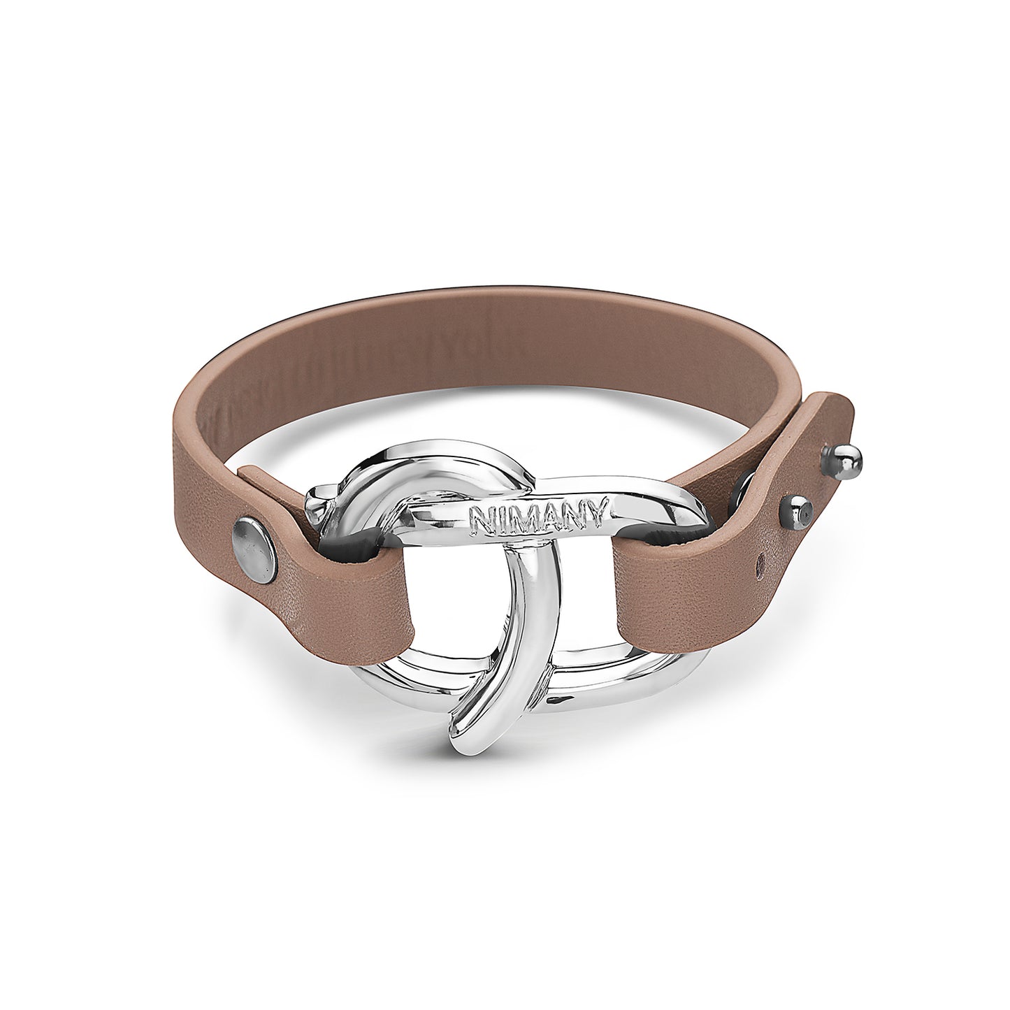 Berlin Bracelet-Ladies (Beige / Steel)