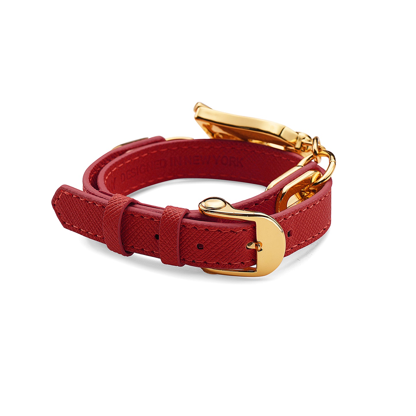 Paris Bracelet - Gold/Red