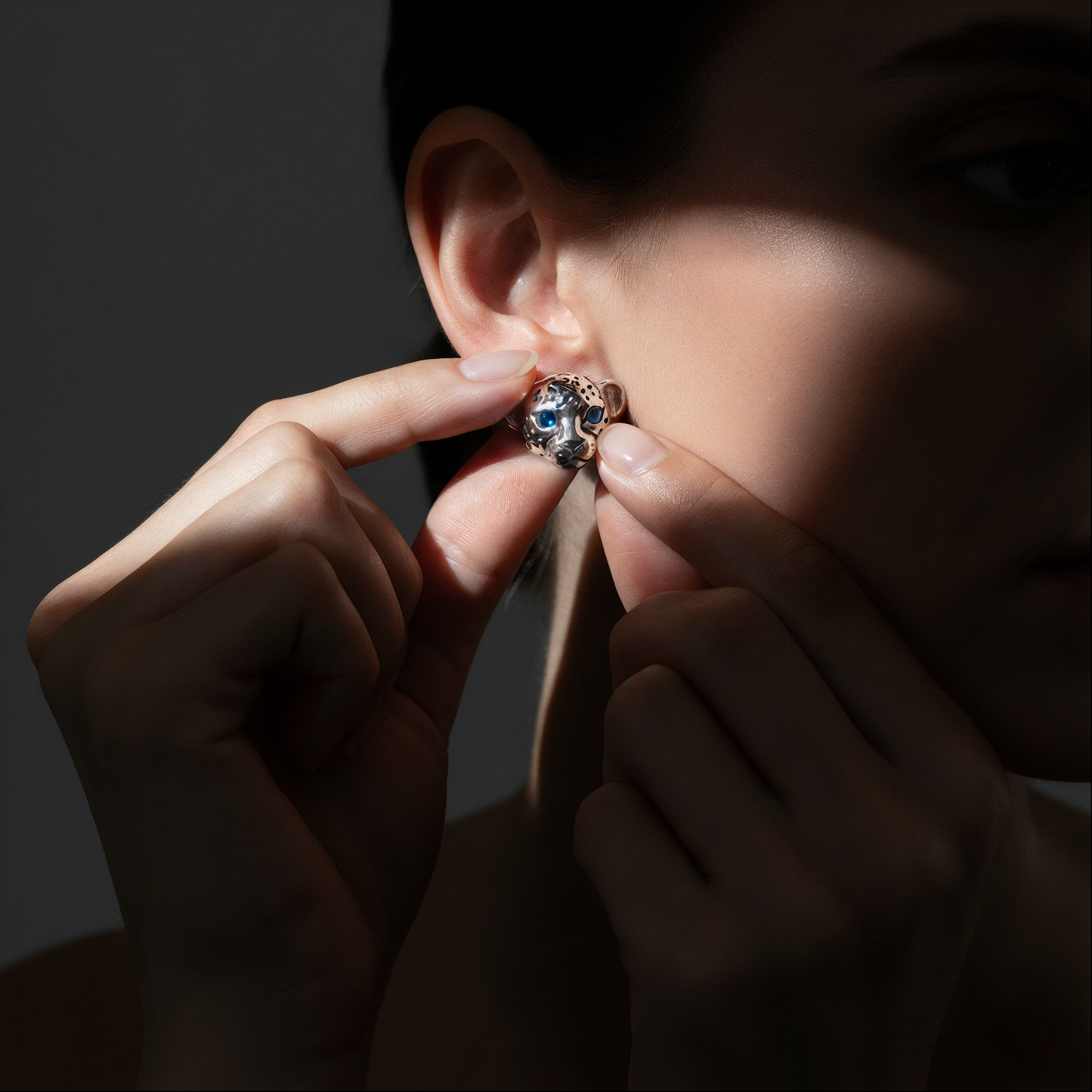 Pirooz Earring Steel