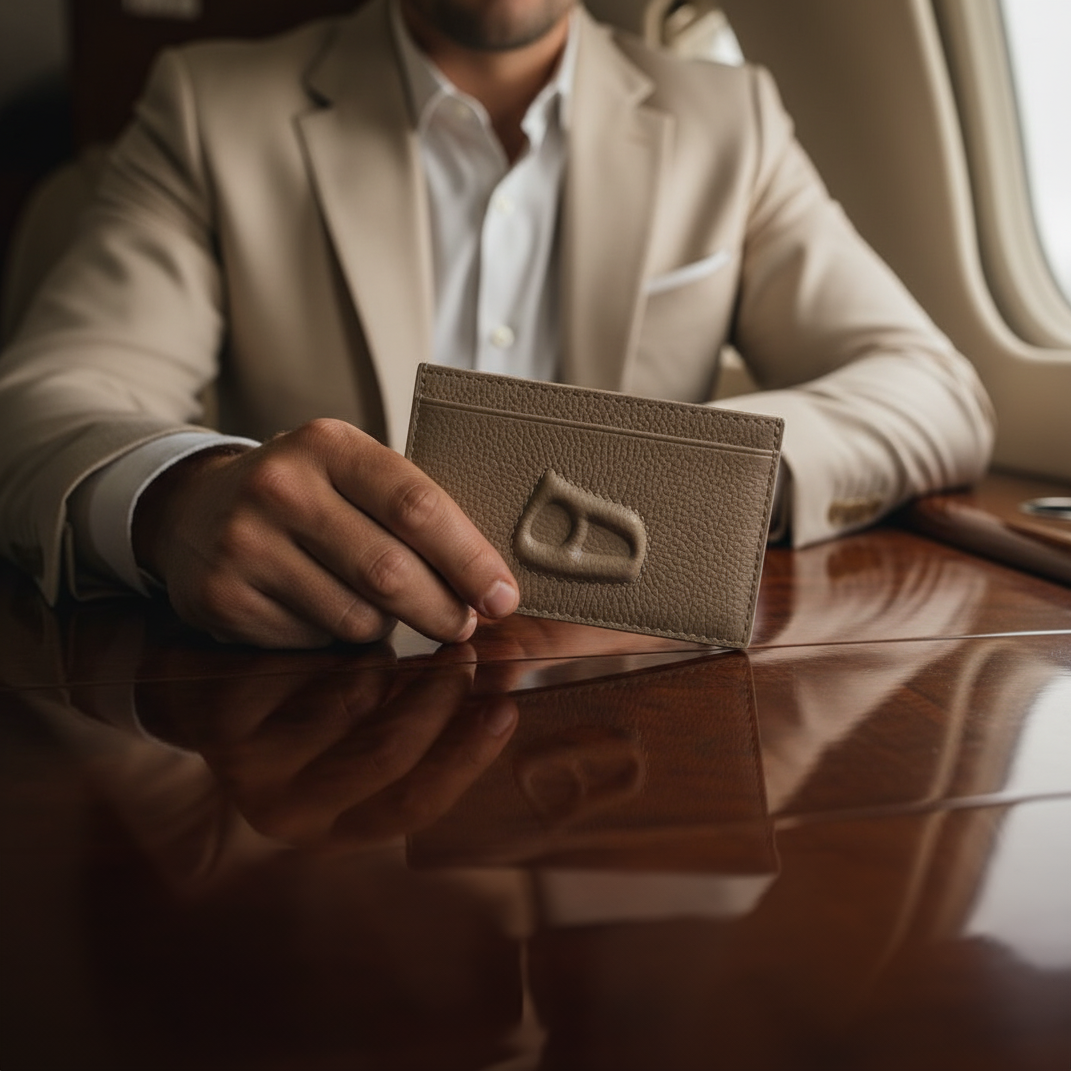 Luna Classic Wallet - Beige