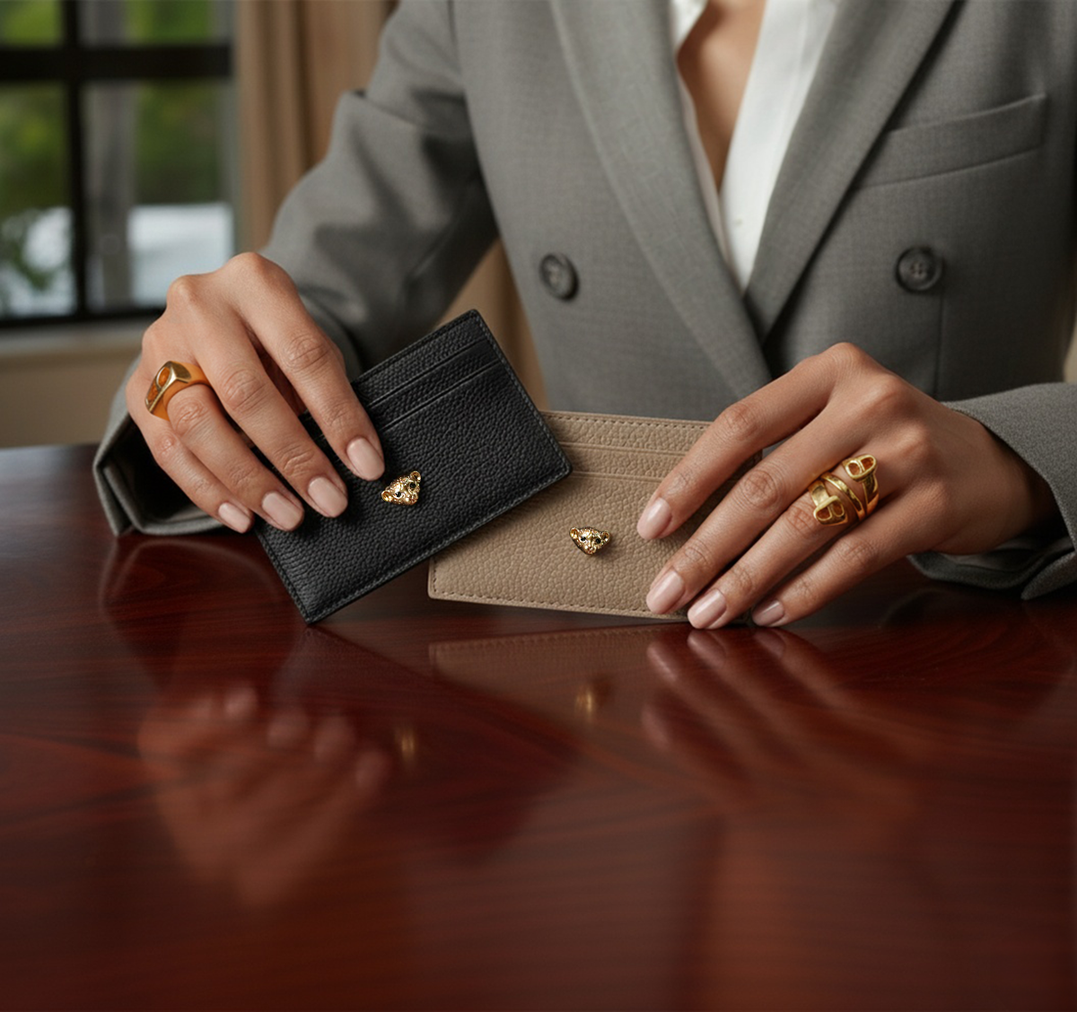 Pirooz Wallet - Black