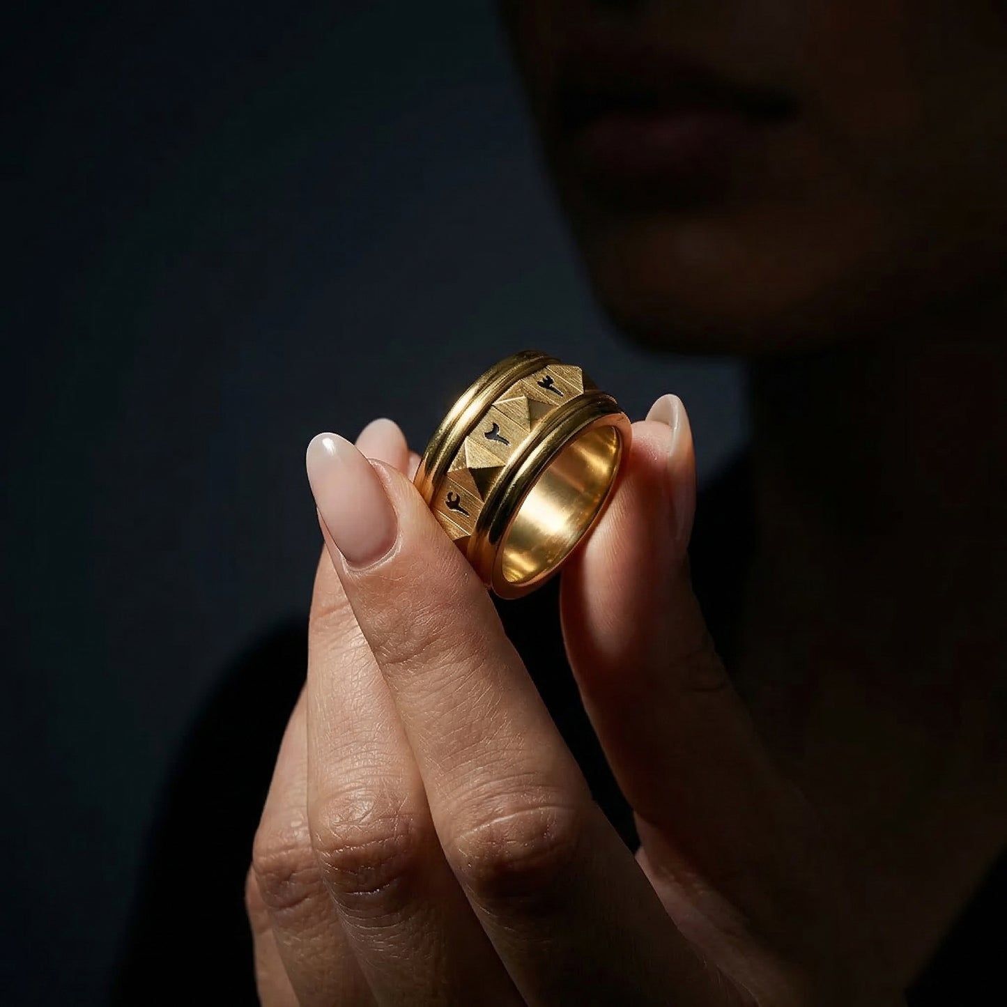 Luna Luck Ring - Gold