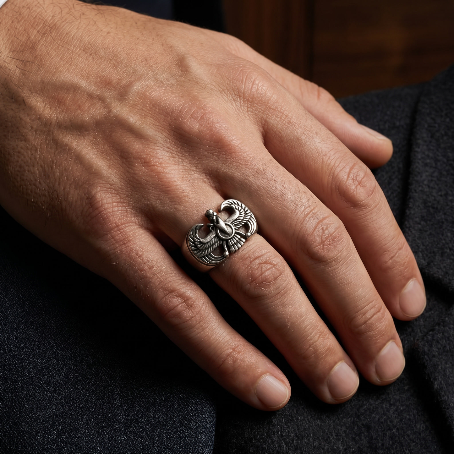 Fara Ring Vintage Silver