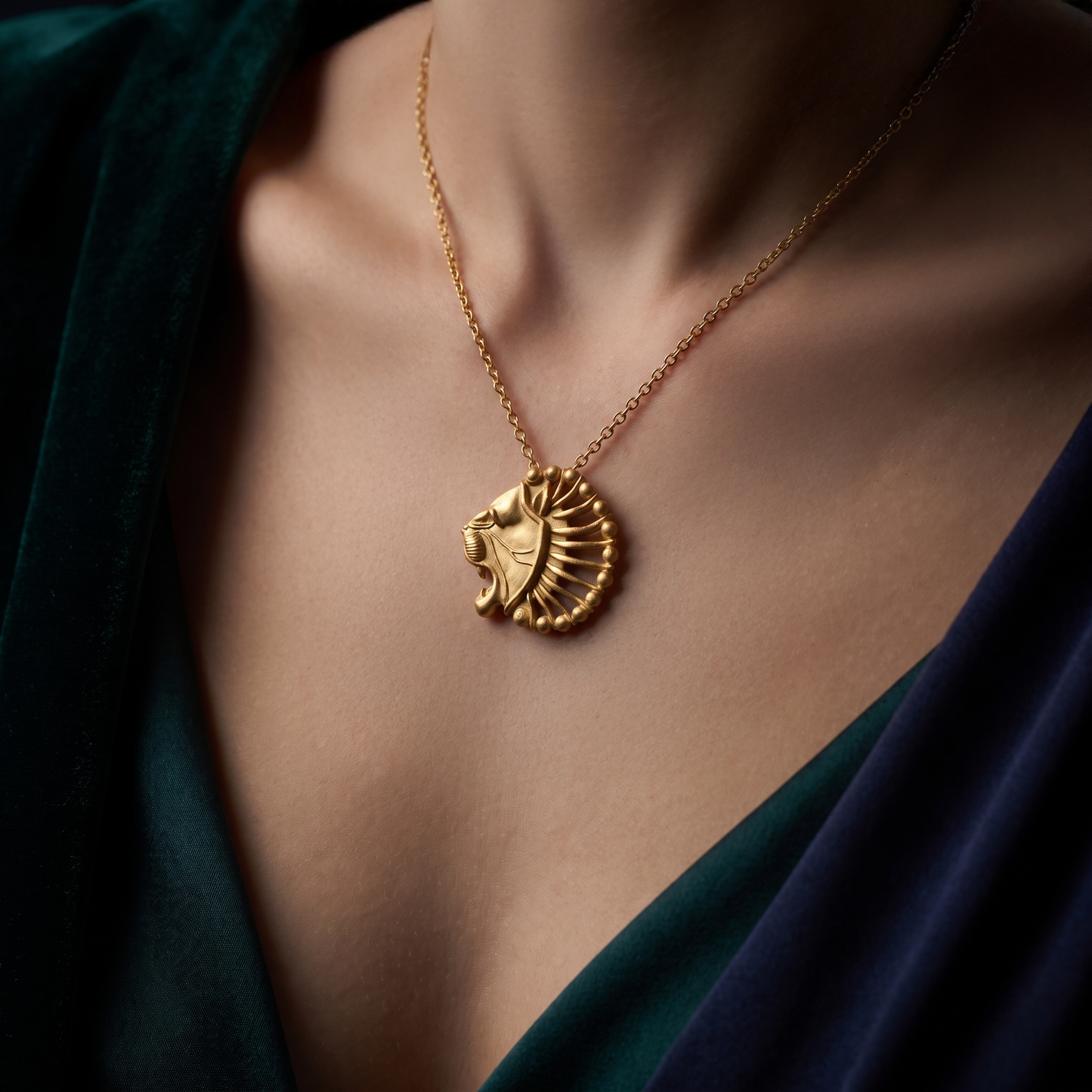 Unisex Leonar Brooch / Necklace