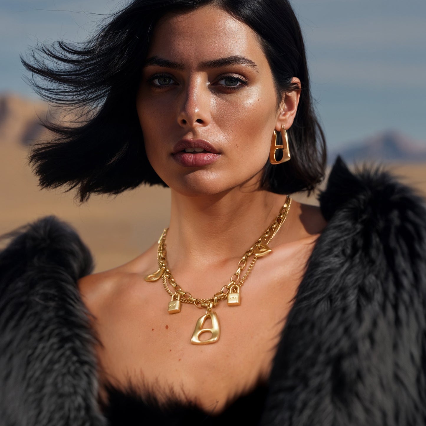 Love Story Necklace (Gold)