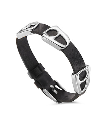 London Bracelet Steel/Black - NIMANY Studio