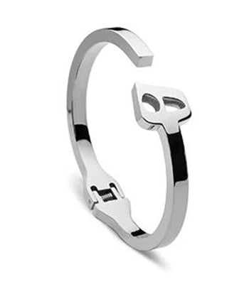 I love you Bracelet Steel Thin