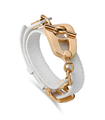 Paris Bracelet - Gold/White