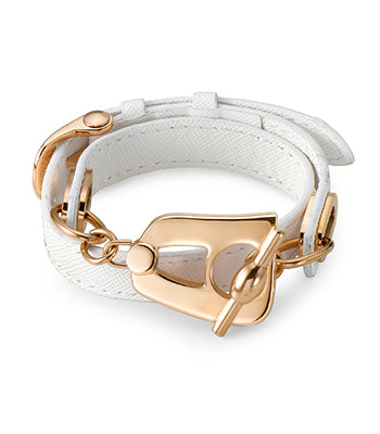 Paris Bracelet - Gold/White