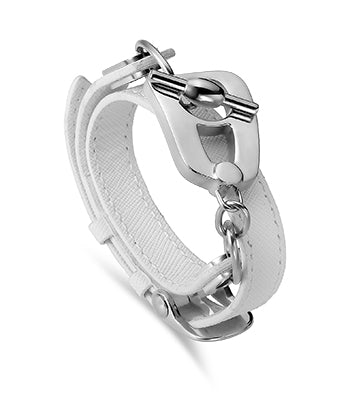 Paris Bracelet - Silver/White