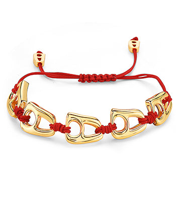 Hollywood Bracelet Gold/Red