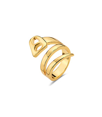 Serpent Polished Gold - NIMANY Studio