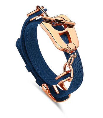 Paris Bracelet - Rose Gold/Navy