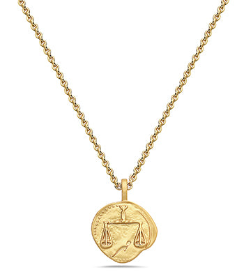 Zodiac Sign Necklace Libra