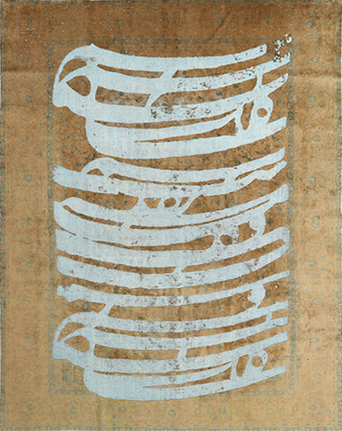 Kerman Revolt Vintage Rug