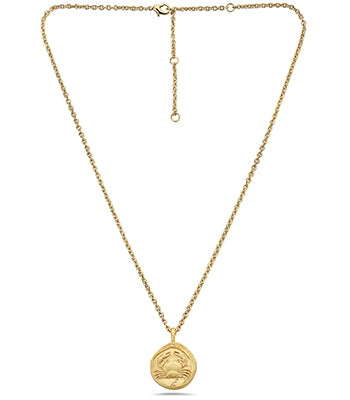 Zodiac Sign Necklace Cancer