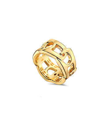 Unity Ring Yellow Gold - NIMANY Studio