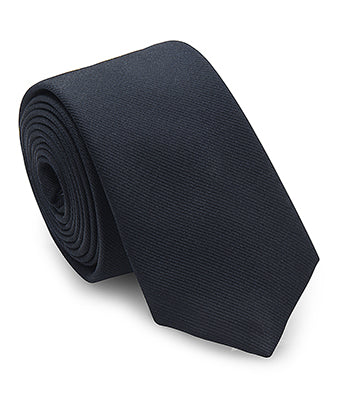 Double Black Luna Skinny Tie