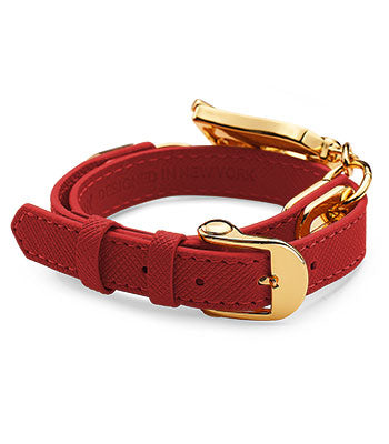 Paris Bracelet - Gold/Red