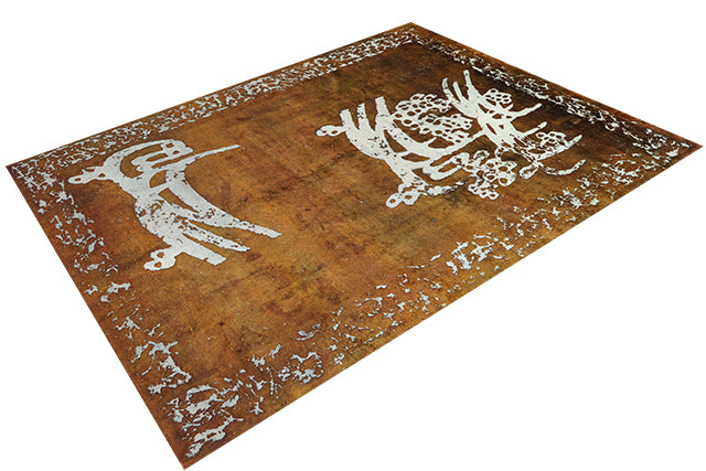 Golden Dragon Vintage Rug