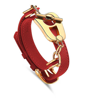 Paris Bracelet - Gold/Red