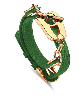 Paris Bracelet - Gold/Green