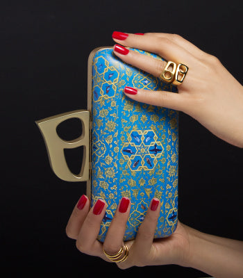 The Blue Angel Clutch - NIMANY Studio