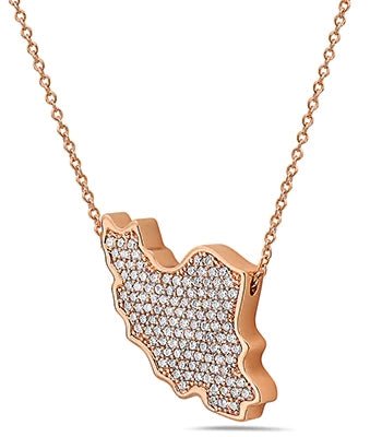 Outland Necklace Diamond Rose