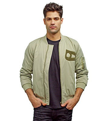Sand Bomber Jacket (Men) - NIMANY Studio
