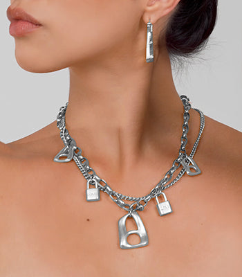 Love Story Necklace (Steel)