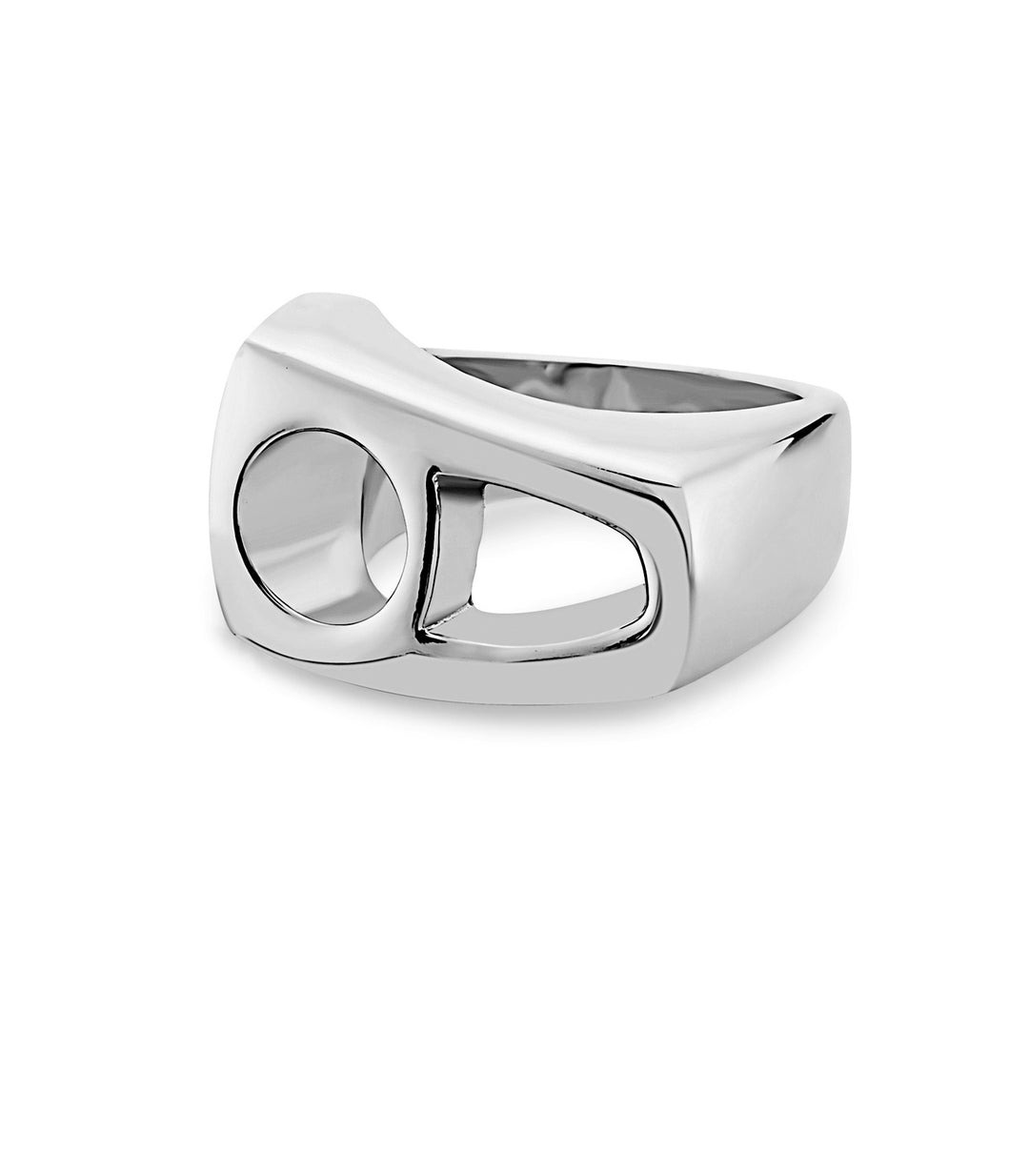 Polished Steel Ring - Main Image