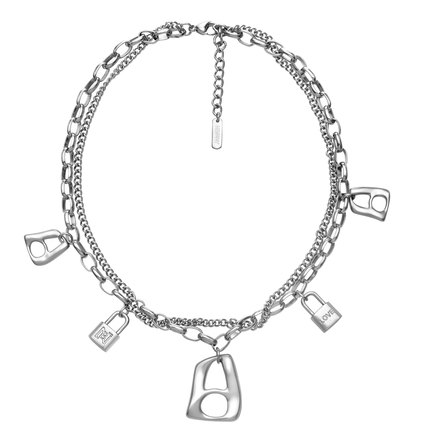 Love Story Necklace (Steel)