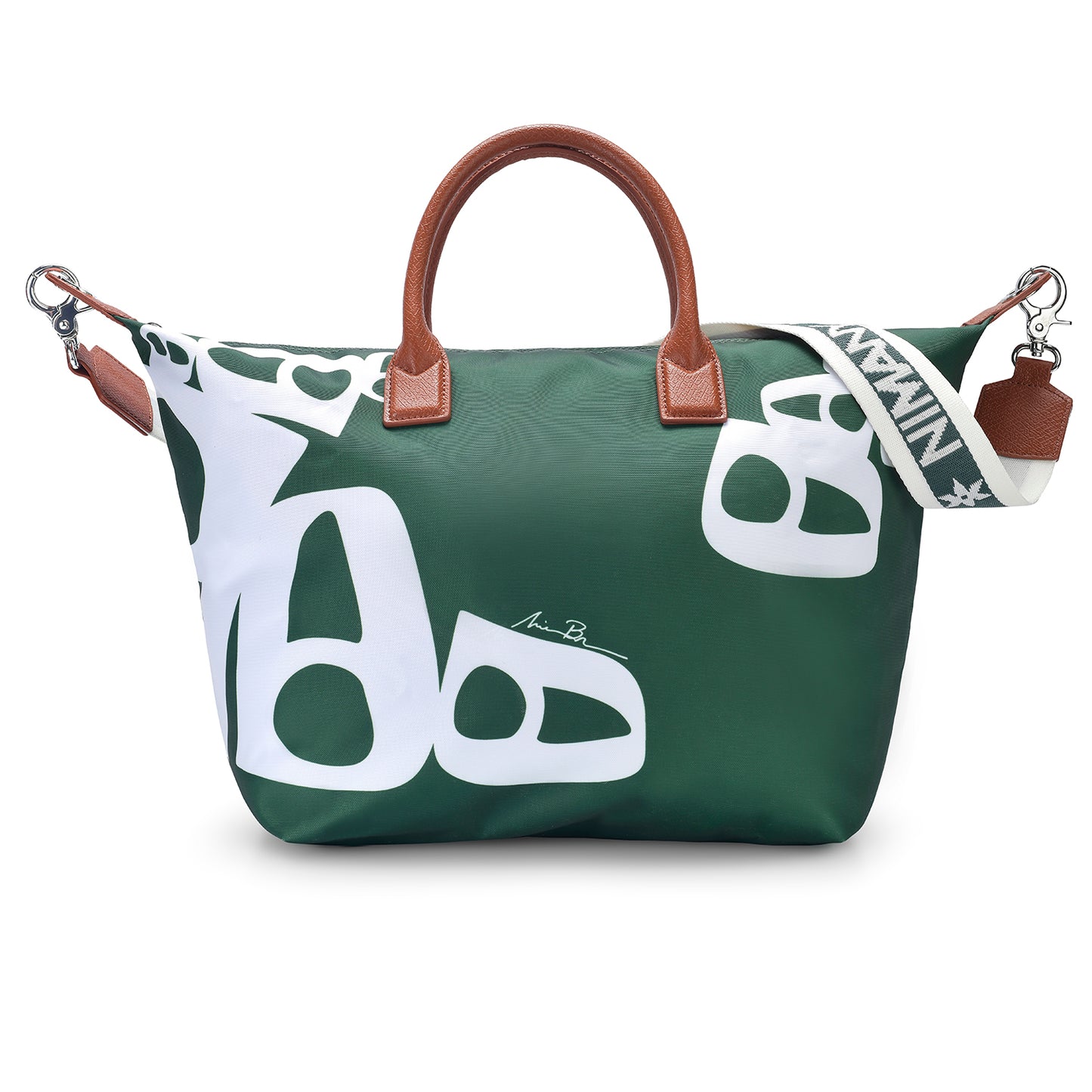 Green Luna Tote Bag