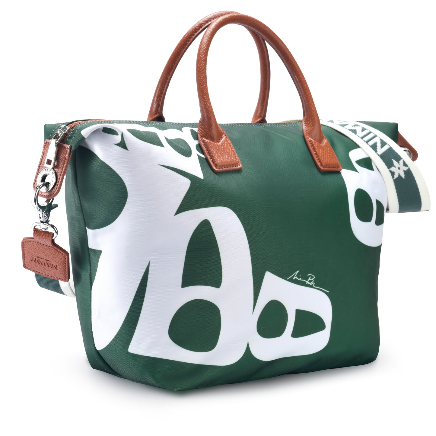Green Luna Tote Bag