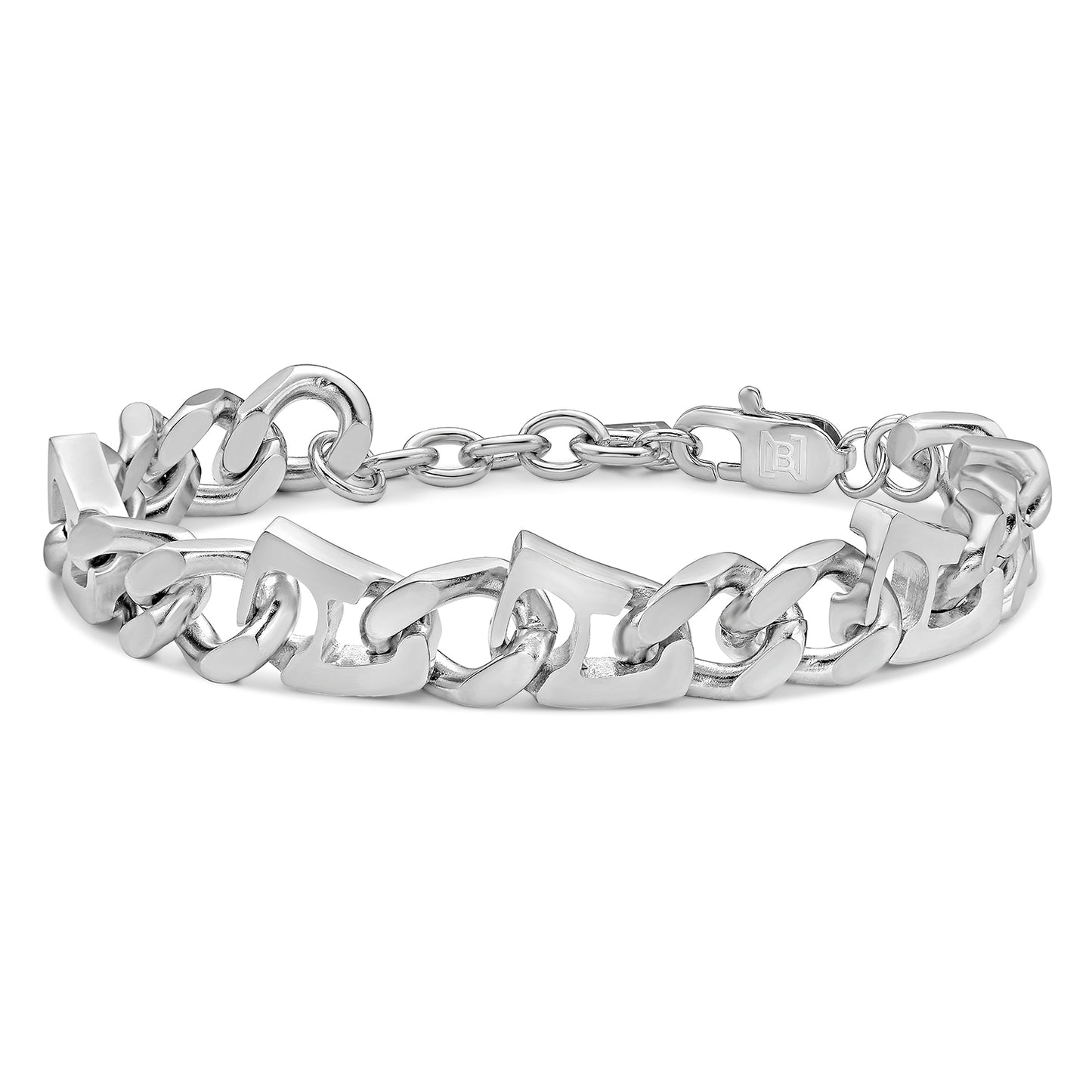 Curb Chain Bracelet - Steel