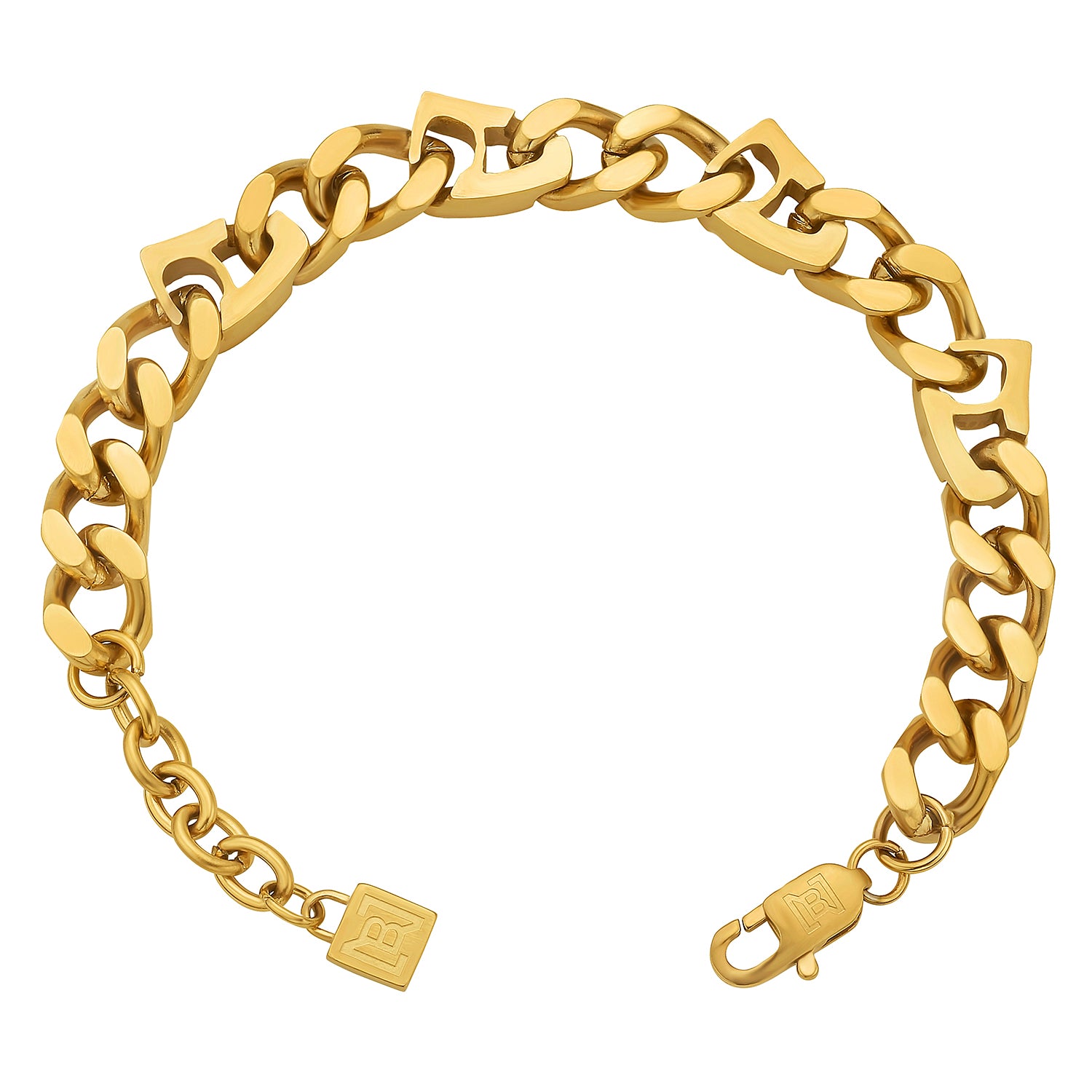 Unisex Curb Chain Bracelet - Gold - NIMANY Studio