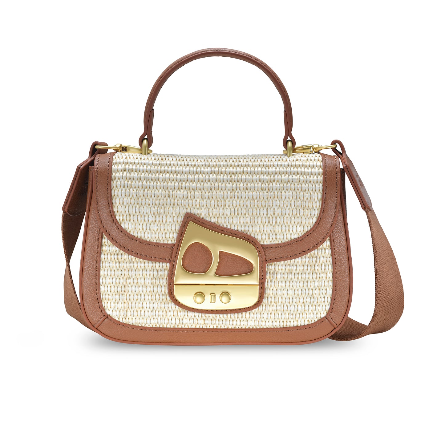 Hamptons Shoulder Bag - Light Brown