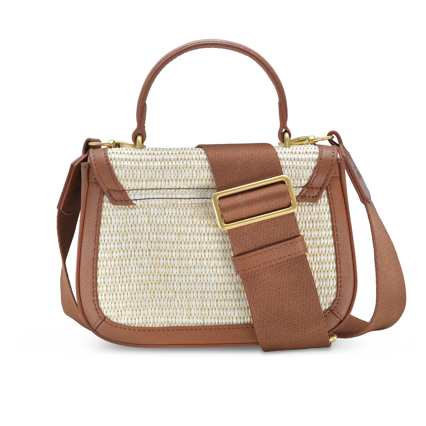 Hamptons Shoulder Bag - Light Brown