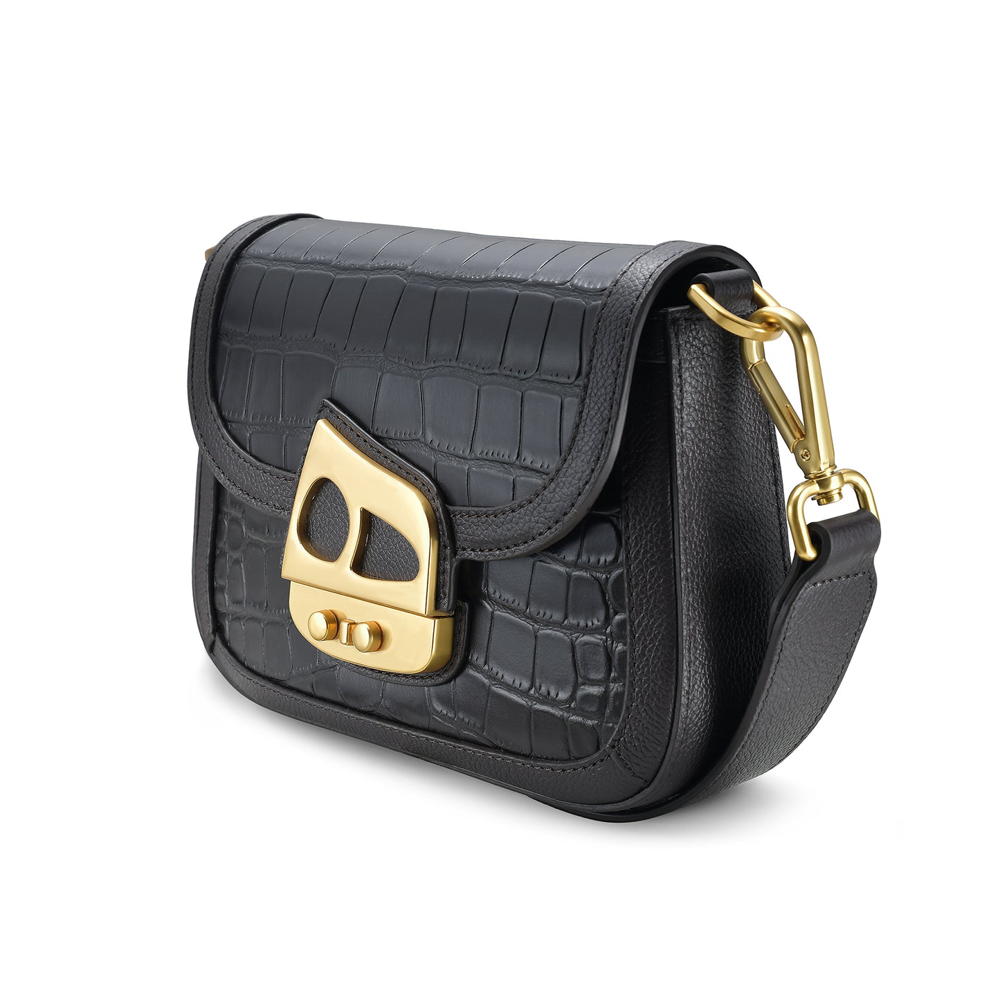 New York Shoulder Bag - Black - NIMANY Studio
