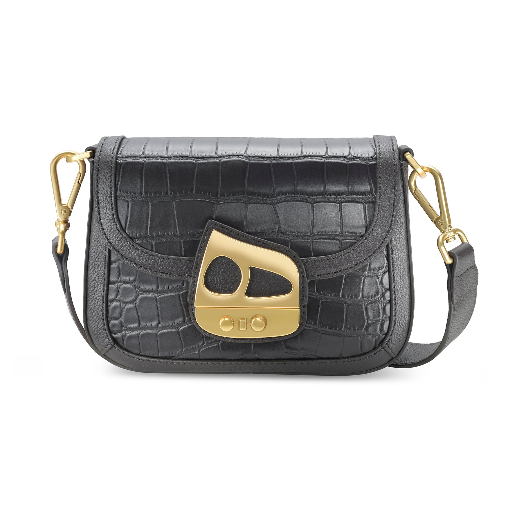 New York Shoulder Bag - Black - NIMANY Studio