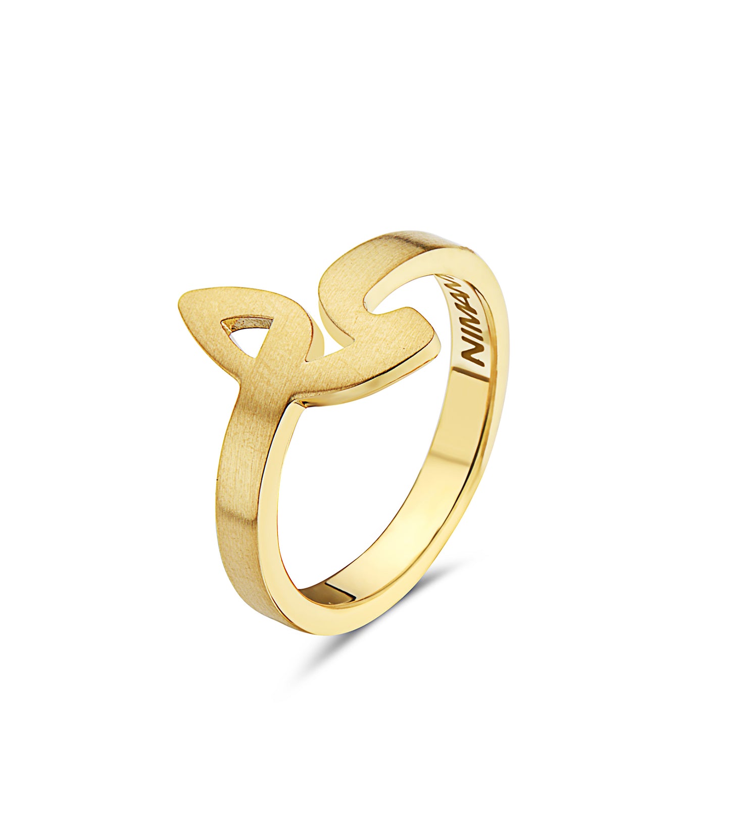 Middle Luna Gold Ring