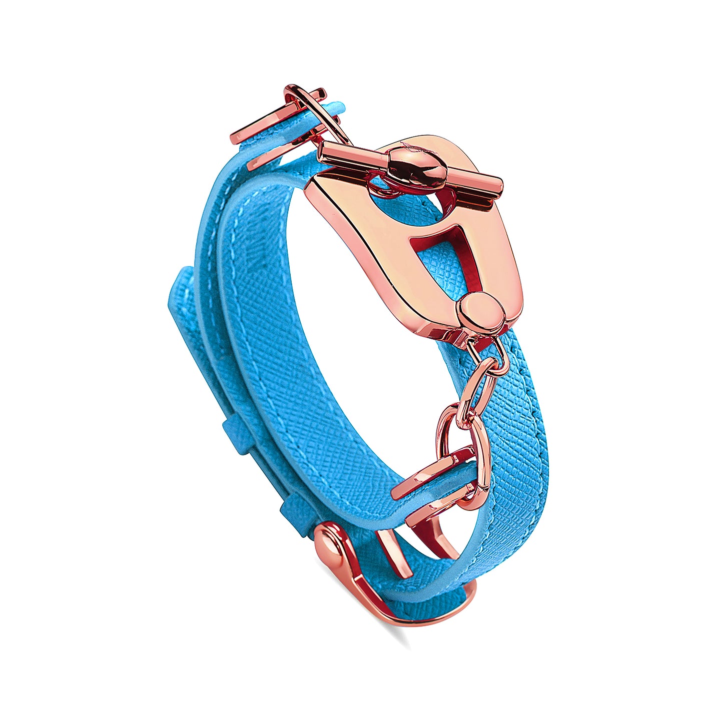 Paris Bracelet - Rose Gold/Turquoise