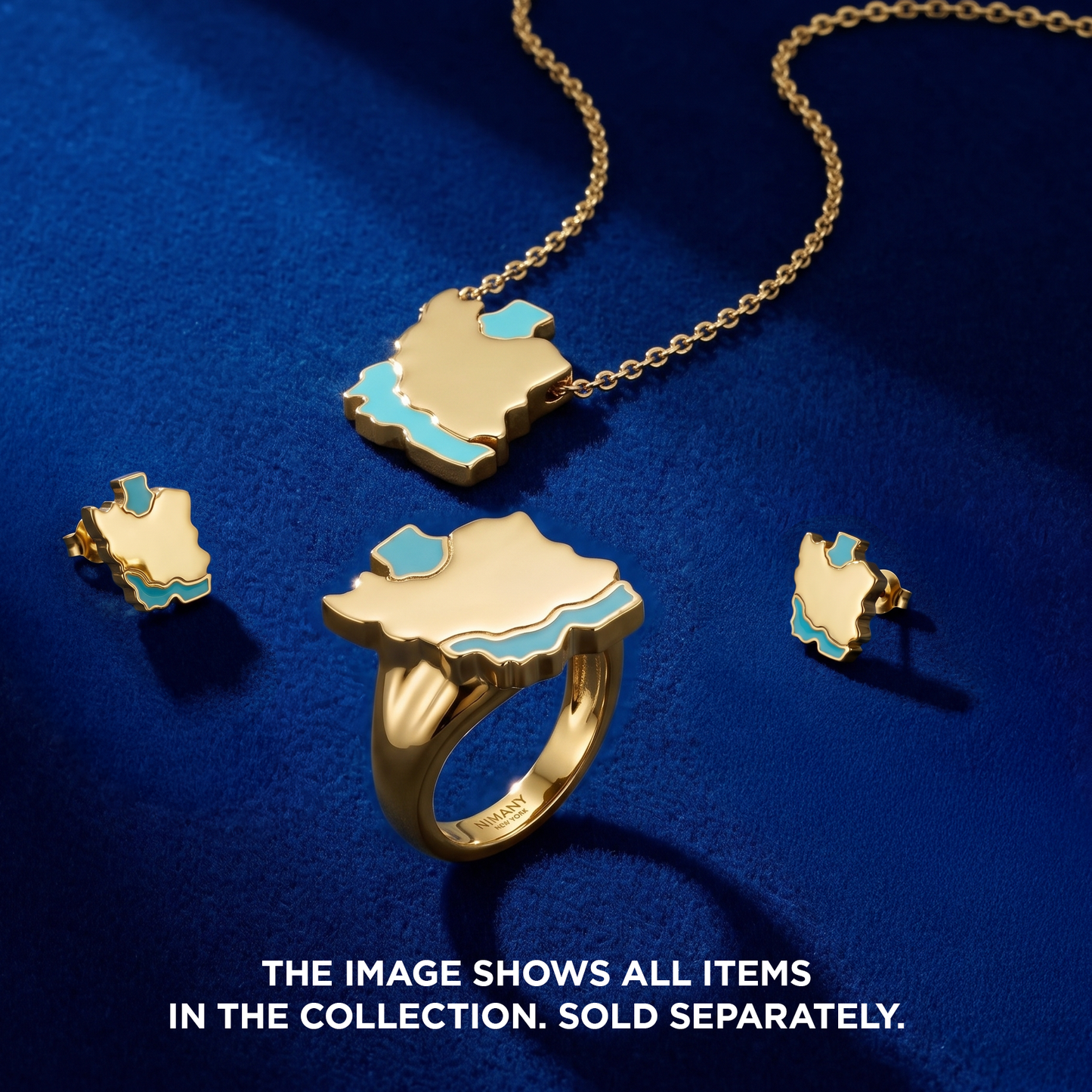 Outland Necklace Plain / Gold