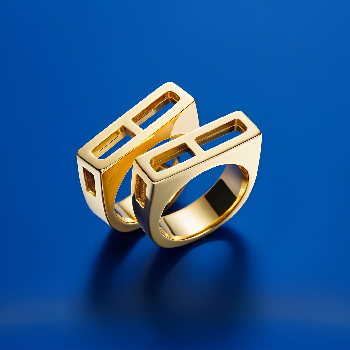 Luna Flat Ring Gold