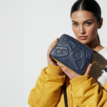 City Bag Navy Caviar – NIMANY Studio