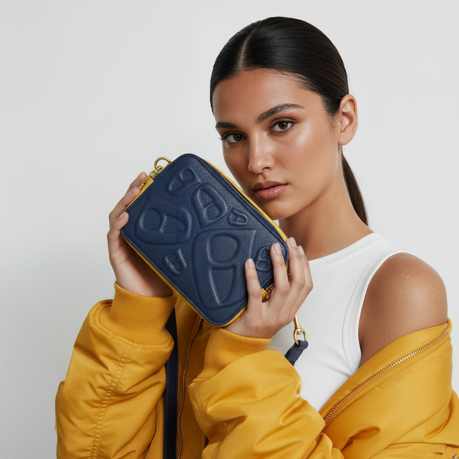 City Bag Navy Caviar